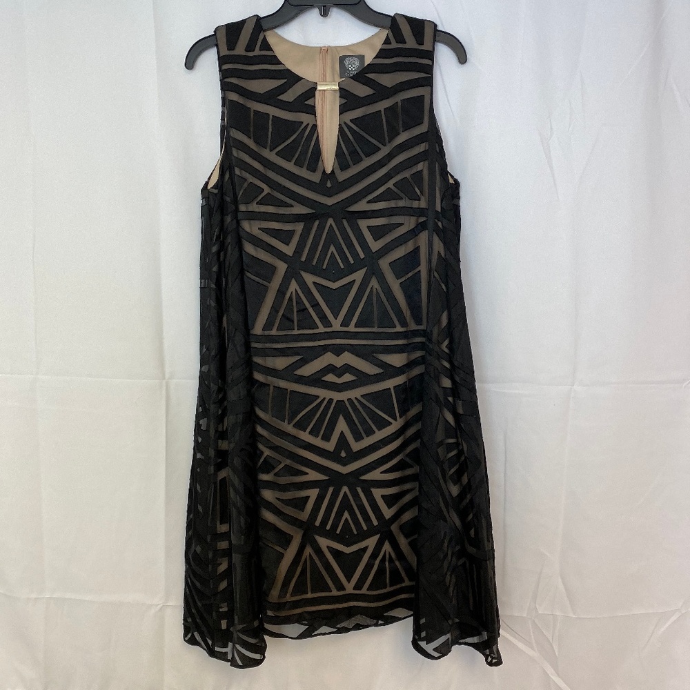 Vince Camuto Black Cocktail Dress Size 14